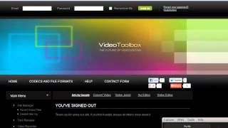 Ce Servir De Videotoolbox.com Pour Convertire Et Du Débrideur Du Staff