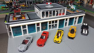 Custom LEGO Car Garage