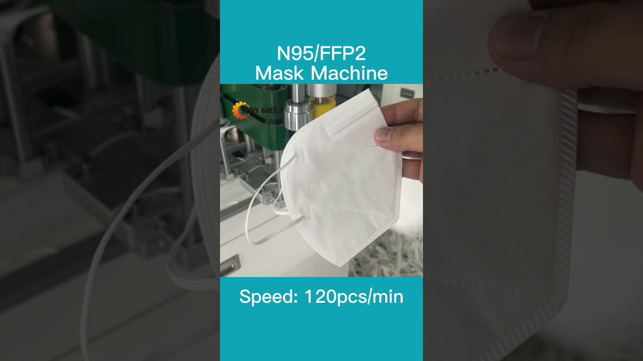 N95/FFP2 Mask Machine 120pcs/min 
