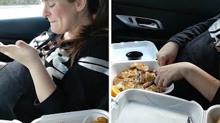 Pregnant Woman Cries Over Pancakes