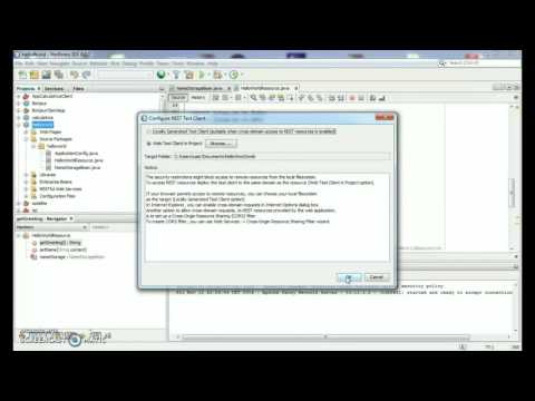 RESTful with NetBeans