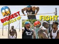 BIGGEST PERSON TO EVER DO A "MUSCLE UP" - KALI MUSCLE ALMOST (KNOCKS) A GUY OUT