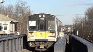 LIRR Babylon - Trains Arriving and Departing
