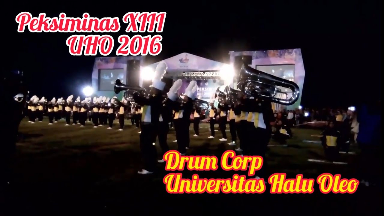 Peksiminas XIII UHO 2016 : Drum Corp Universitas Halu Oleo