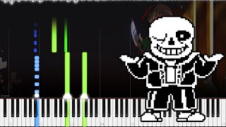 undertale. // MEGALOVANIA | LyricWulf Piano Tutorial on Synthesia. // OST 100 chords