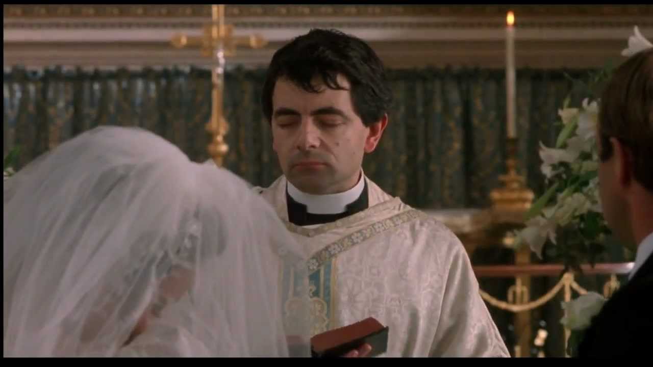 Mr. Bean As a Nervous trainee Priest (HD) YouTube