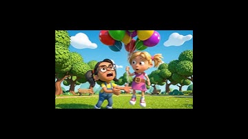 The Flying Balloon 🎈 | Funny Short Cartoon | Dumb Tries to Fly With Balloons!