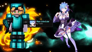 Rem 16x - Minecraft PVP Texture Pack 1.8.9 - 1.16.x (Anime Texture Pack) | Hypixel Bedwars