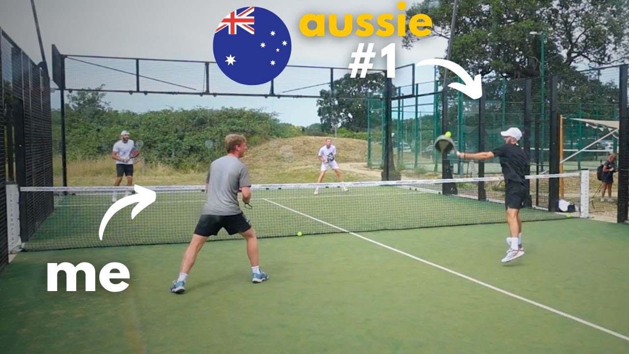 I Played Padel With AUSTRALIA #1! (Match Highlights)