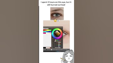 Realistic Eye Drawing in Ibis Paint X – Full Shading Tutorial