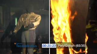 Tecasafe_Plus_vs_Poly-Cotton.wmv screenshot 3