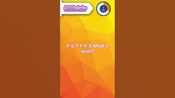 Sequence Saga: Decoding F-S-T-F-F-S! 🔍🔄 #riddles #brainteasers #riddle #brainchallenge #riddleaddict