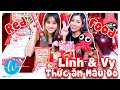 Thử Thách Ăn Đồ Ăn Màu Đỏ (The challenge of eating red food) I Linh Vyy Official