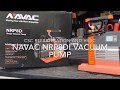 Navac Vacuum pump ( NRP8DI) .