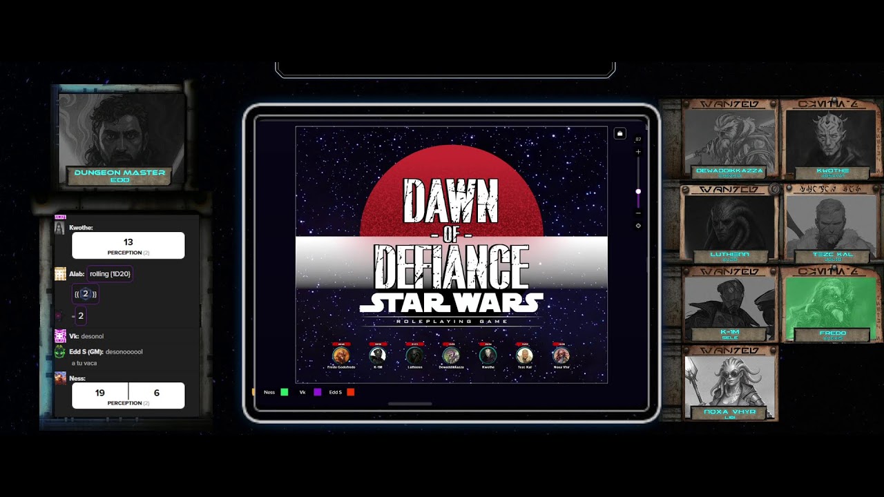 SW5e: Dawn of defiance - Sesion 7 - Donde Esta Darga