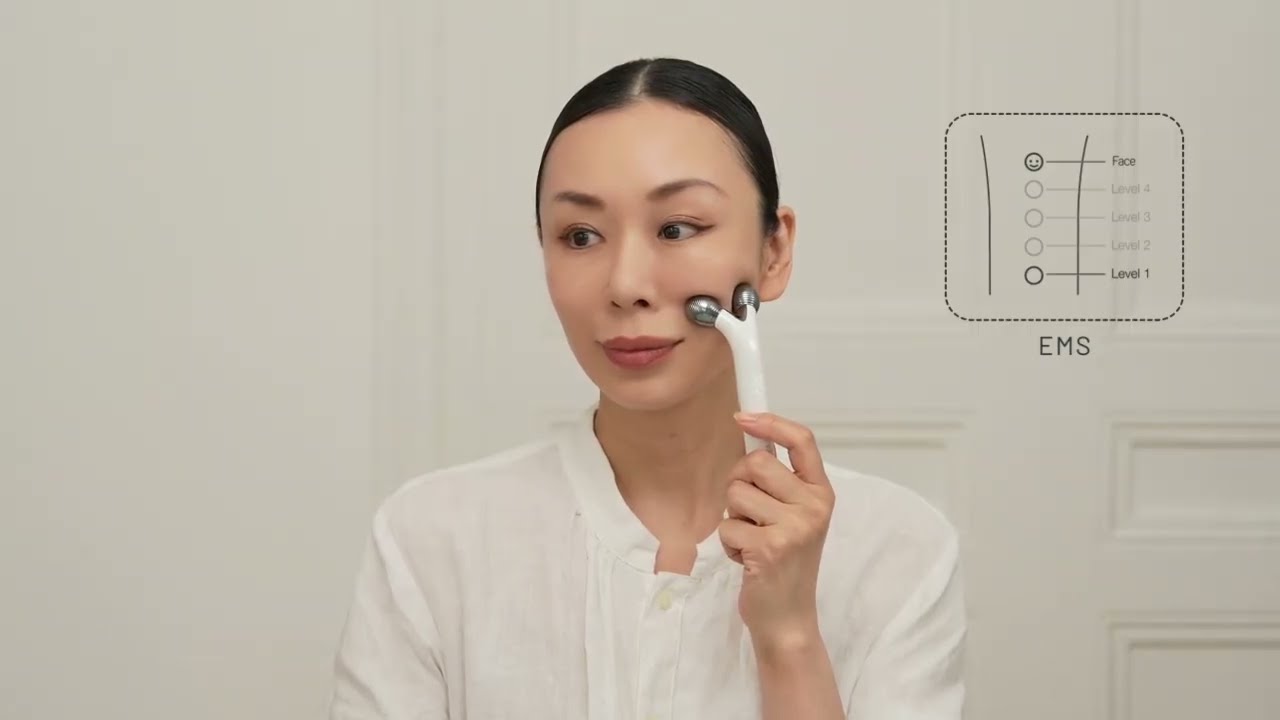 WAVY mini YA-MAN – EMS & micro-courant roller | How to Use - YouTube