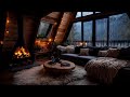 "Thunderstorm & Fireplace Sounds | 3 Hours of Cozy Cabin Ambience for Deep Sleep 🌙 No Ads"