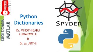 Python Dictionaries by Dr. M. Arthi