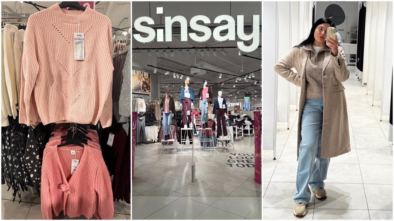 SINSAY✨ Огляд одягу👚 ПРИМІРКА‼️ Багато гарних светрів👍🏻 