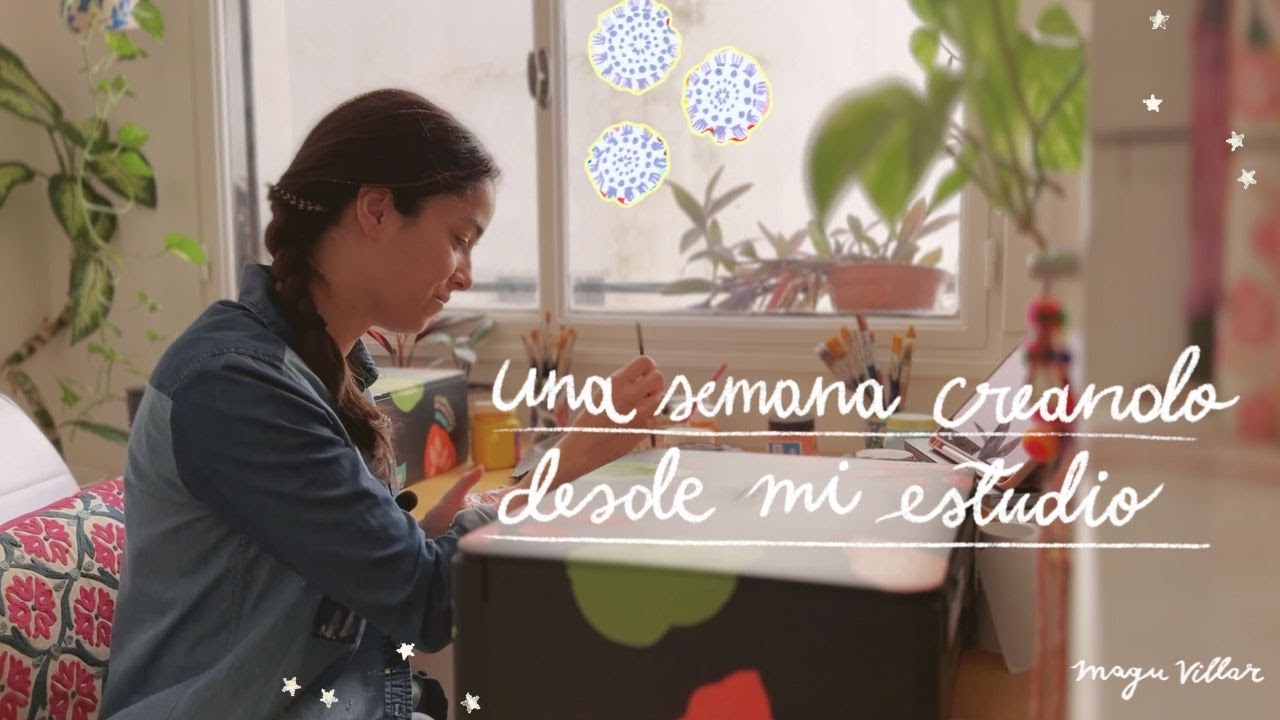 Una semana como ilustradora ✹ [Diario de una creativa freelance]