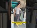 During routine testing of the swing gate. #swinggate#face recognition gate