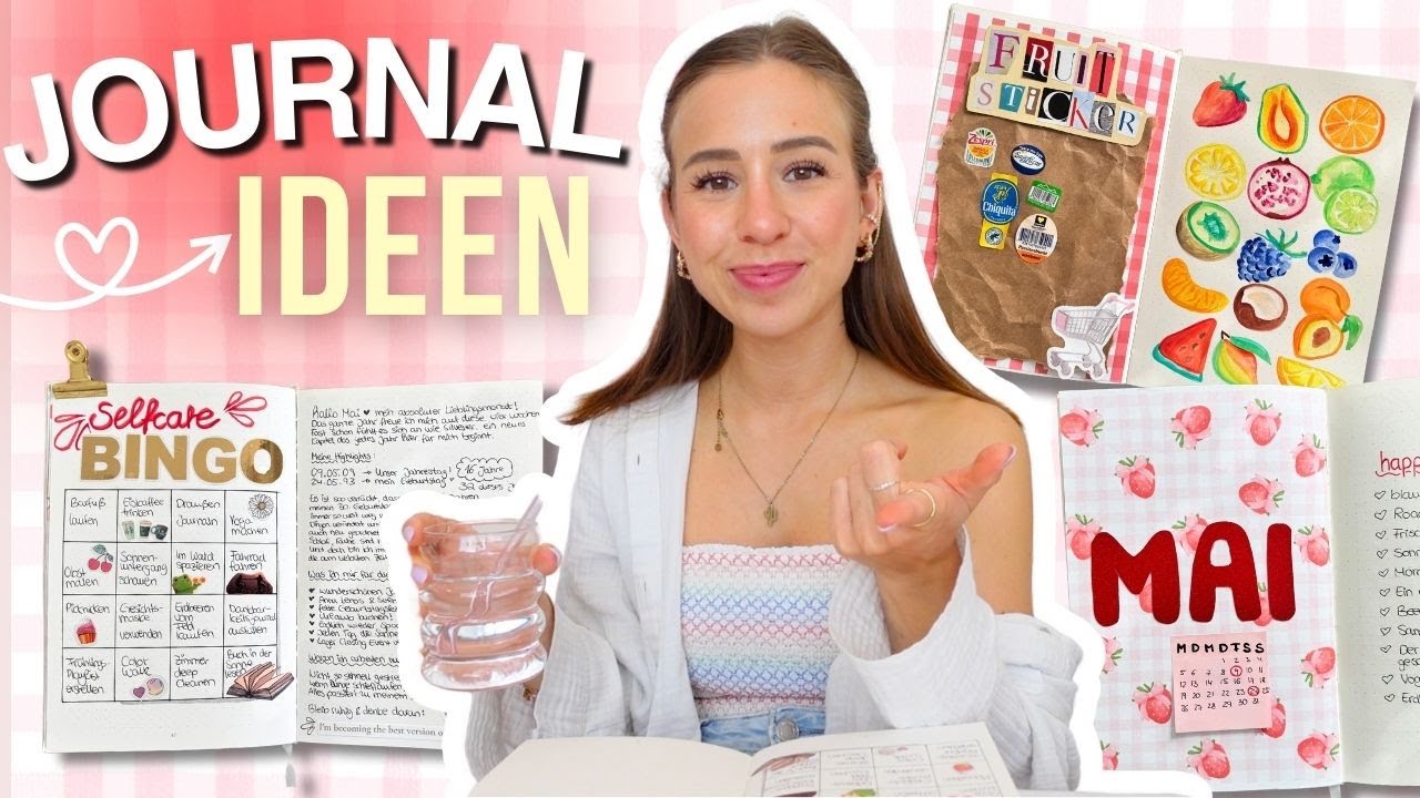 BULLET JOURNAL IDEEN 🌸 hiernach willst du ein JOURNAL! - Mai - Cali Kessy