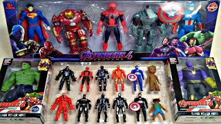 AVENGERS TOYS/Action Figures/Unboxing/Cheap Price/Ironman,Hulk,Thor, Spiderman/Toys.