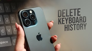 How to Delete iPhone Keyboard History (tutorial)