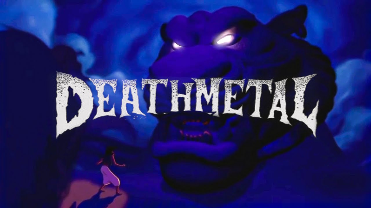 Aladdin - Cave of Wonders sings death metal