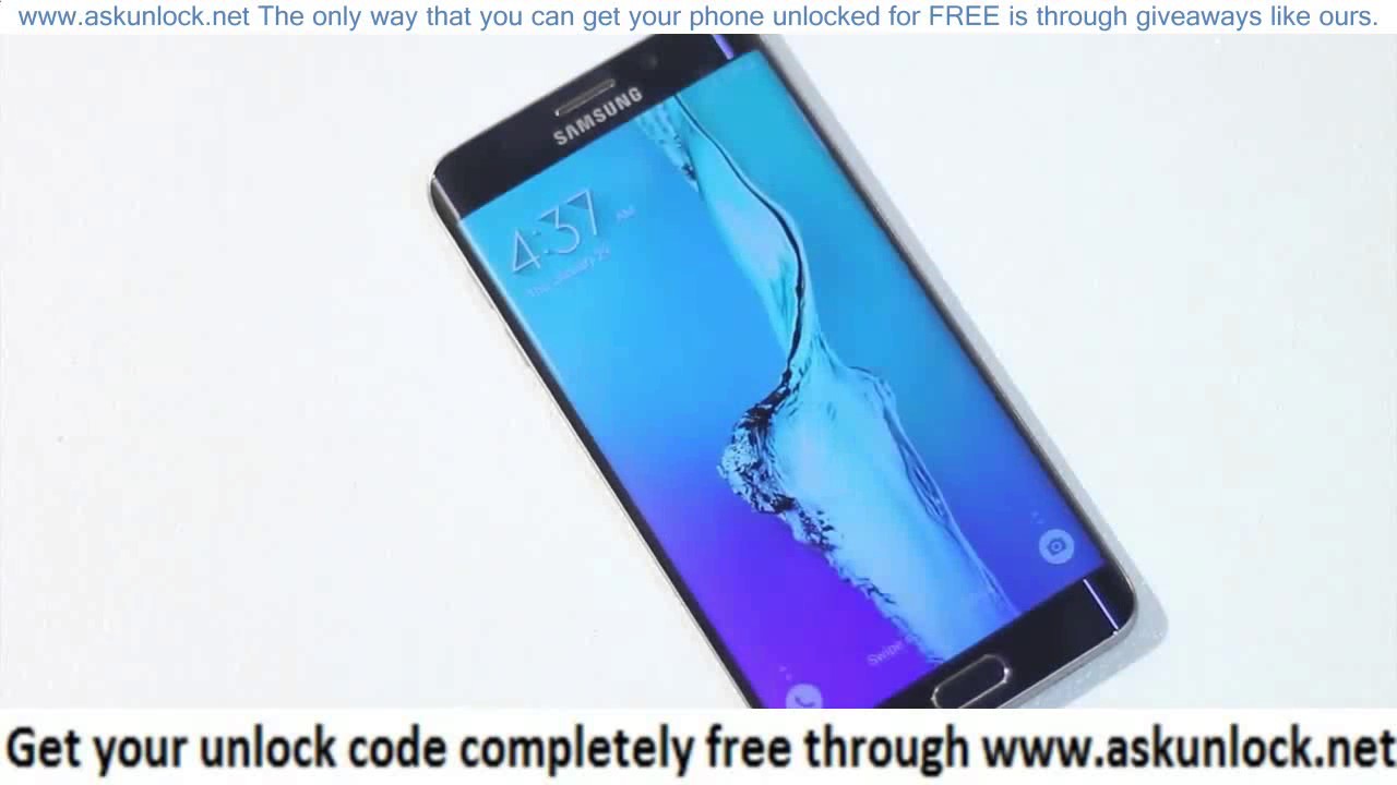 How To Unlock Samsung Galaxy S6 EDGE PLUS  EE – Free Unlock Code