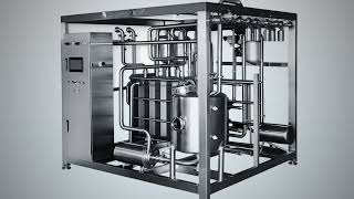 Pasteurizer with 1,000 β 15,000 L/h capacity for liquid processing