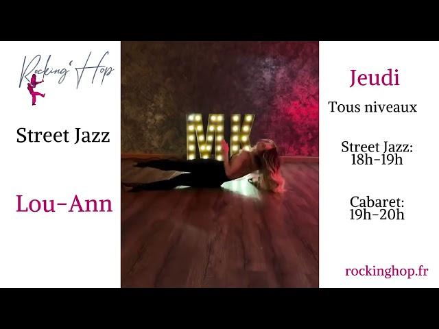 Watch Street Jazz avec Lou-Ann à Rocking'hop on YouTube.