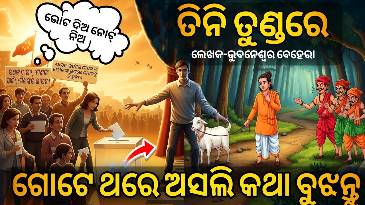 TINI TUNDARE ||+2 2NDYEAR MIL ODIA || SK SAGAR TUTORIAL | ତିନି ତୁଣ୍ଡରେ #chseodisha