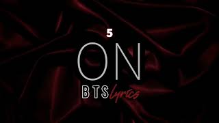 BTS (방탄소년단) - 'ON' [Ringtone #5]