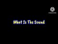What is the sound
