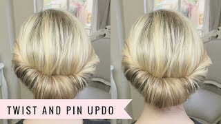 Twist and Pin Updo by SweetHearts Hair