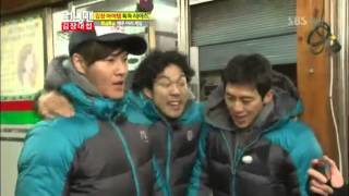파마에 자아도취 된 구광표!! @런닝맨 (Running Man) 20121209