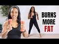 10 Min Walking Workout with Dumbbells | Lose Belly &amp; Thigh Fat