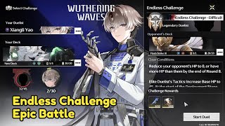 🔥 Survive the Peaks! Endless Challenge (Difficult) – Echo Combat Showcase | Wuthering Waves