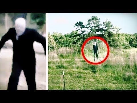 DUYMAYAN KALMASIN Kameraya Yakalanan Yeni 6 Slenderman - Gözlerinize İnanın!