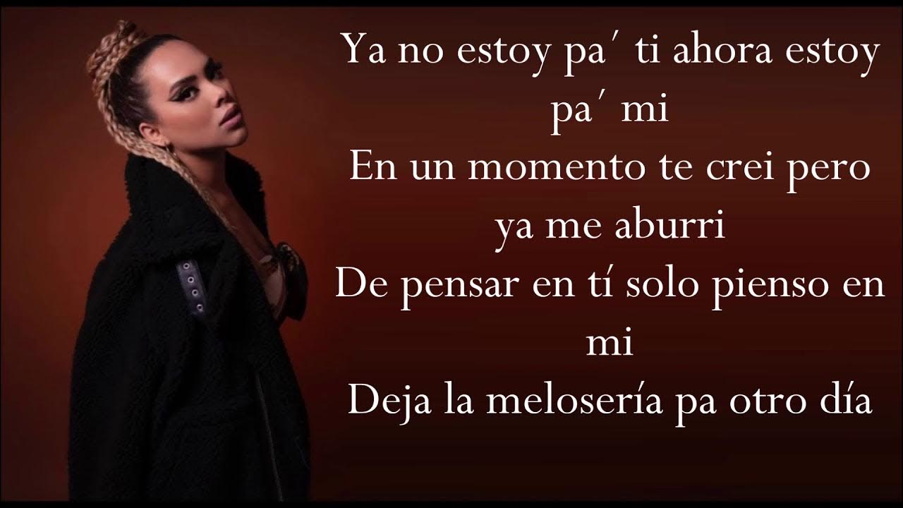NADA PERSONAL (Letra) JIAPSI - YouTube