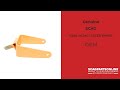 452965 YOKE WLMT CASTER WHEEL - SCAG Genuine OEM Part