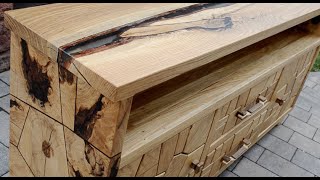 Oak TV Stand by HomeMade in Lviv 190,112 views 2 years ago 18 minutes