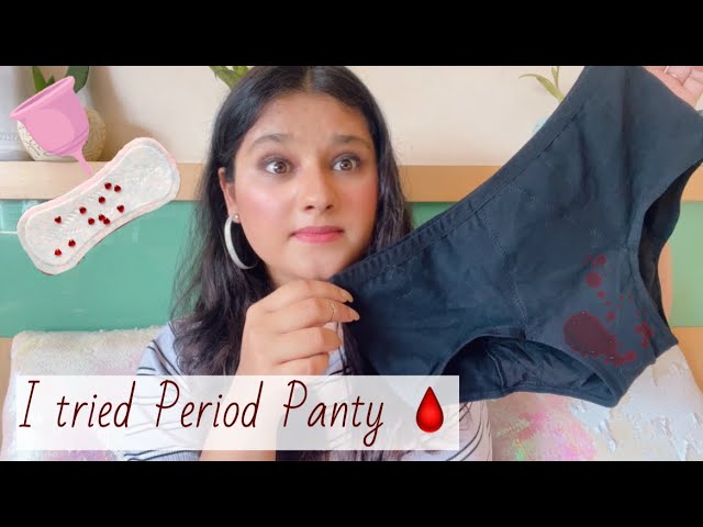 I tried a Period Panty 🩸healthfab period panty review #gopadfree //  himanishah 