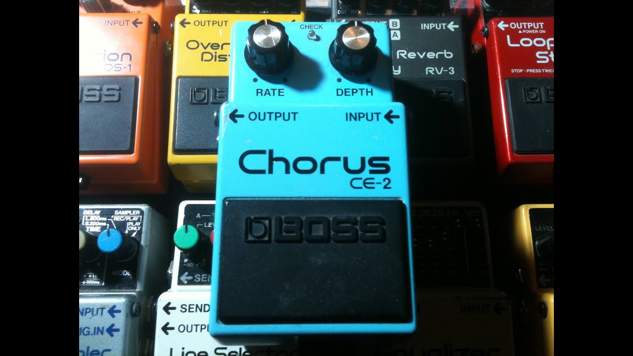 Boss Pedal Review 1: CE-2 Chorus - YouTube