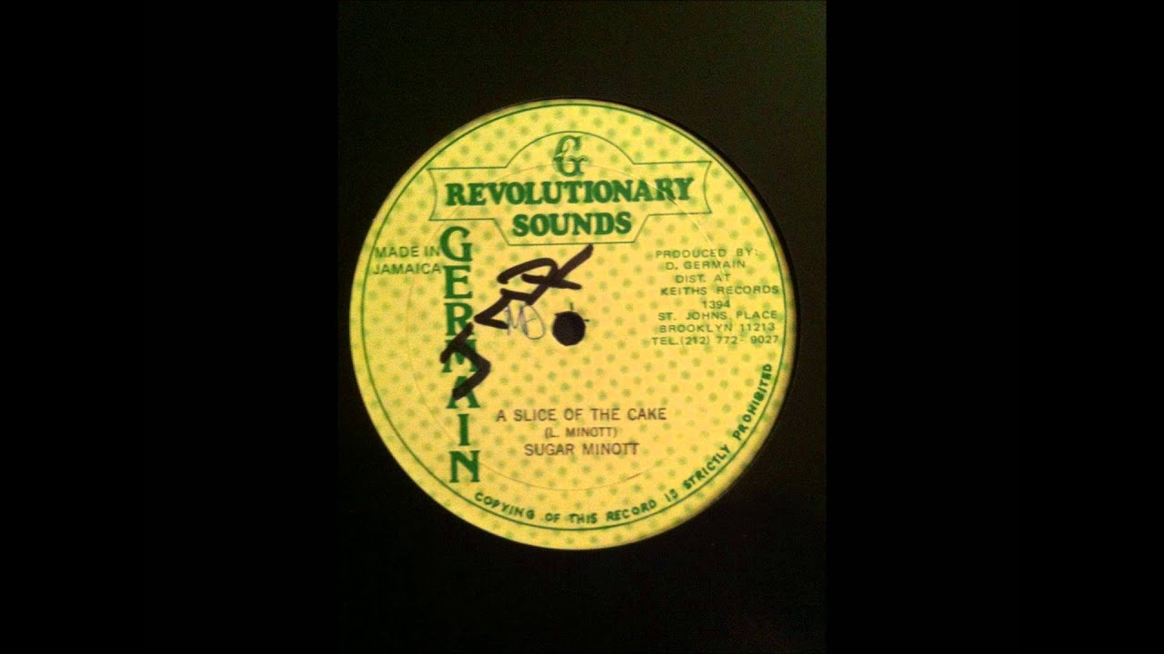 Sugar Minott - A Slice Of The Cake