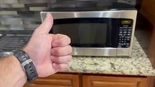 GE JES2051SNSS Microwave Oven, Kitchen Essentials for the Countertop, Dorm Room or Apartment Review