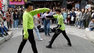 패러독스Paradox솔로Solo-제니Jennie 190427 홍대Hongdae Busking Fancamkpop Dance Cover