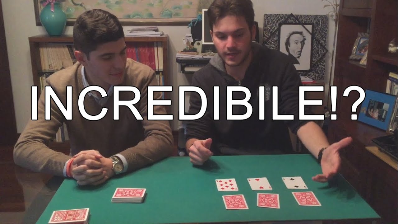 IL GIOCO DELLE TRE CARTE GEMELLE - YouTube