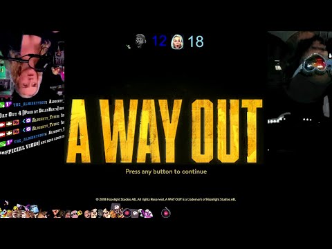 A Way Out with Almighty_Tevin & EdyBot [Full Game]